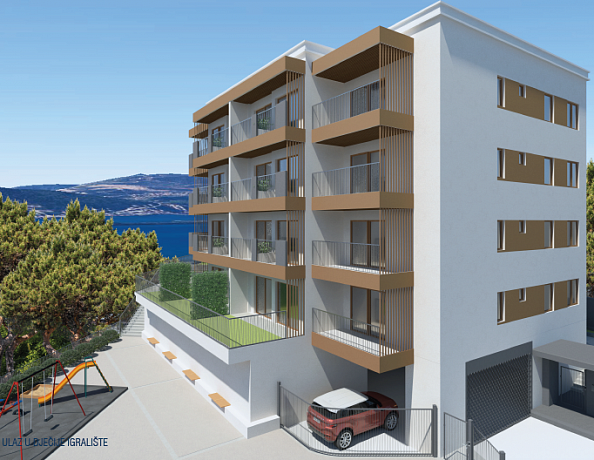 Wohnungen in einem neuen Komplex in Tivat